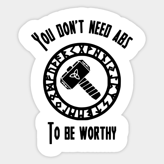 Worthy Sticker by LilylaBelle6